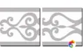 Керамическая плитка Petrachers Gran Gala Vogue Fascia Bianco 31,5x63