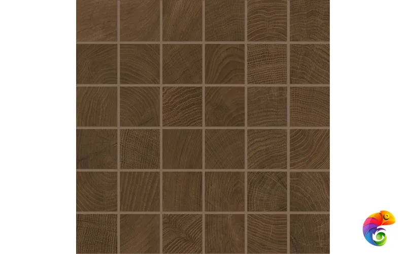 Provenza Керамогранитный декор W-Circles Mosaico 50 X 50 Wenge' 30x30 матовый