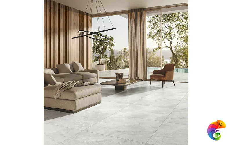 Refin Керамогранит River White 120x120x0,9 Strutt Rt