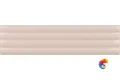 Плитка Equipe Costa Nova Onda Pink Stony Glossy 5x20 см