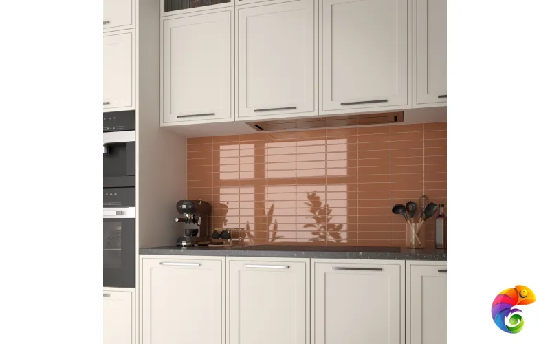 Плитка Equipe Costa Nova Terra Glossy 5x20 см