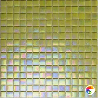 Rose Mosaic Стеклянная мозаика 1x1 WB90 сетка 327х327 (2,02м2/кор=19шт)