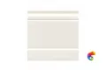 Плинтус Ceramiche Grazia Epoque Zoccolo Bianco Craquele 20x20