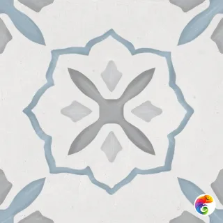 Керамогранит Harmony Sirocco Blue Cross 22,3x22,3