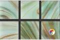 Rose Mosaic Стеклянная мозаика 1x1 G60(5) сетка 318х318