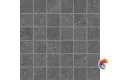 Керамогранит Provenza Salt Stone Mosaico Black Iron Lappato Rett 30x30cm 9.5mm