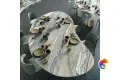 Керамогранит Infinity Marble Royal Peacock Lucido Bookmatch random 160x320x6