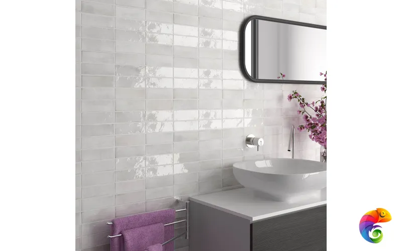 Equipe Керамогранит Coco White 5x15 Glossy