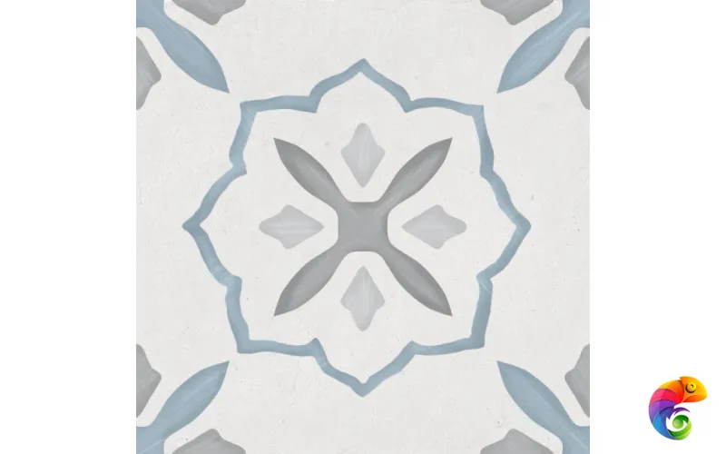 Керамогранит Harmony Sirocco Blue Cross 22,3x22,3