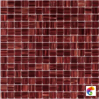 Rose Mosaic Стеклянная мозаика 2x2 GA45 сетка 327x327