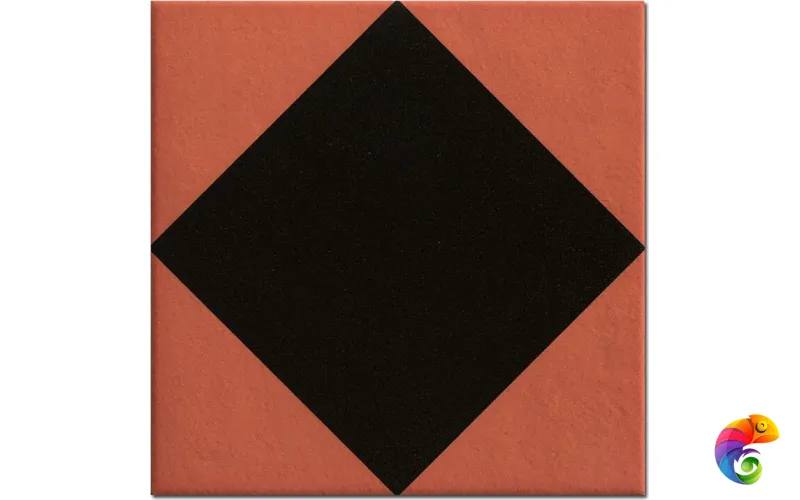 Керамогранит Mutina Mattonelle Margherita Rhombus Black 20,5x20,5