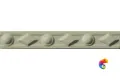 Бордюр Ceramiche Grazia Electa Diamantato Verde Craquele 3x20