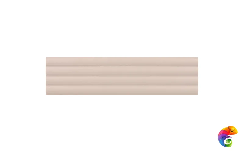 Плитка Equipe Costa Nova Onda Pink Stony Matt 5x20 см