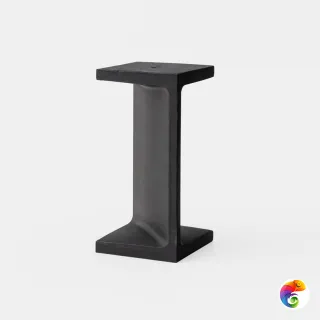 Mutina Керамический элемент Mistral Black 12,5х25,5х12,5