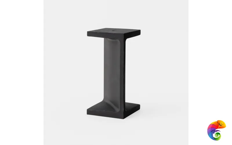 Mutina Керамический элемент Mistral Black 12,5х25,5х12,5