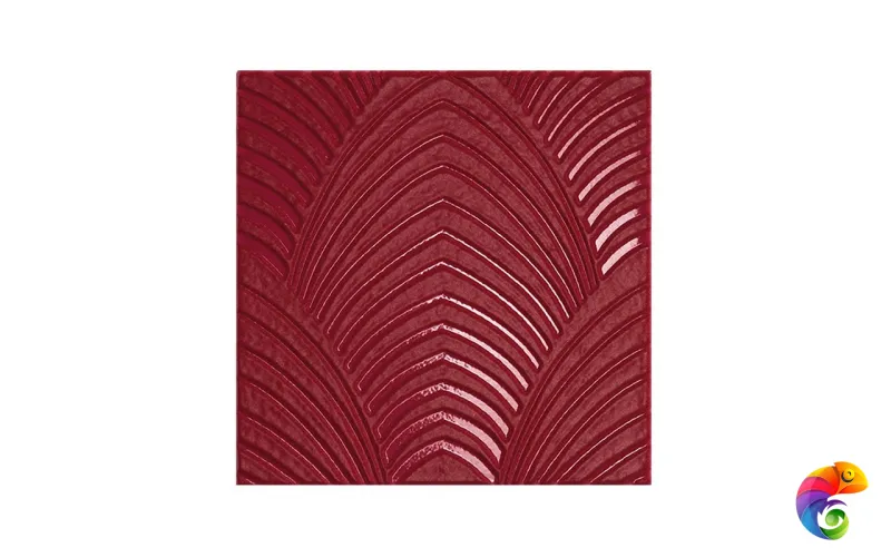 Керамическая плитка Petracers Grand Elegance Rubino Nuoveau Lampone 20X20 Rilievo