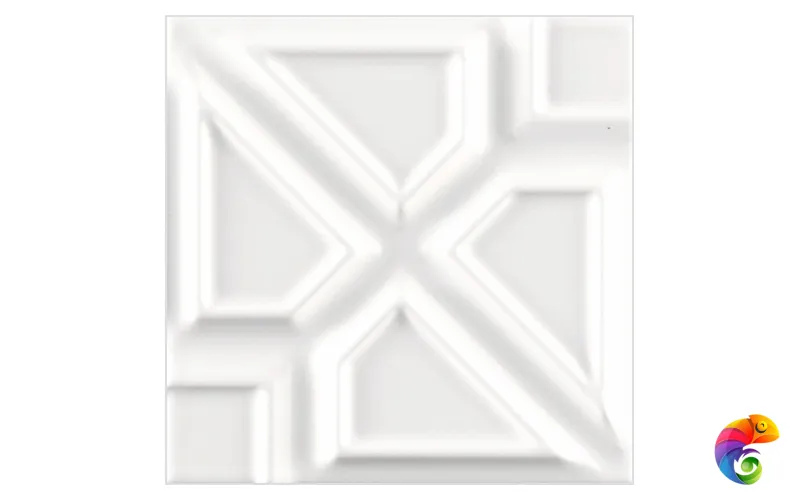 Керамическая плитка Ceramiche Grazia Formelle Milano Bianco 13x13