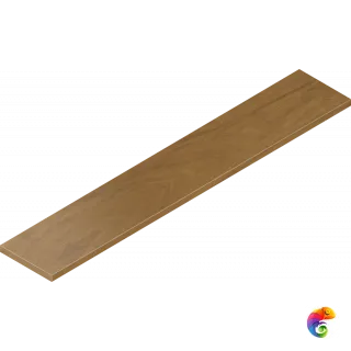 Italon Керамогранитная ступень Skyfall Scalino Ang. SX Pallisandro 33x160 Nat