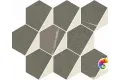 Керамогранит Italon Metropolis Mosaico Hexagon Warm 25,4x31