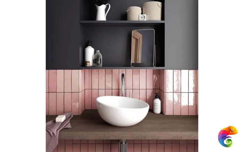 Керамическая плитка Equipe Artisan Rose Mallow 6,5x20