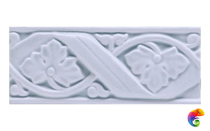 Бордюр Ceramiche Grazia Boiserie Gemme Indaco 8x20