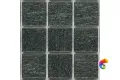 Стеклянная мозаика Trend Vitreo 155** тон 1 на бумаге Luc 2x2