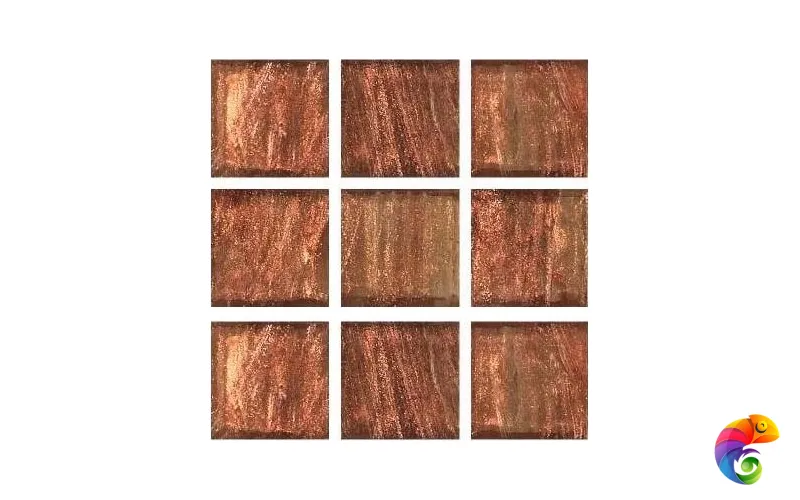 Rose Mosaic Стеклянная мозаика 2x2 G32(5) сетка 327х327