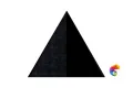 Керамическая плитка Petracers Triangolo Cristalli Nero 17x17
