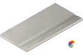 Italon Керамогранитный бортик Millennium X2 Bordo Svasato Round Silver 30x60 Nat