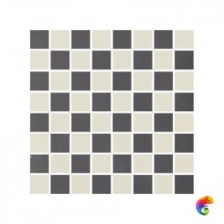Мозаика Ceramiche Grazia Retro2 Mosaico Coal-Moon 30x30