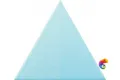 Керамическая плитка Petracers Triangolo Cristalli Azzurro 17x17