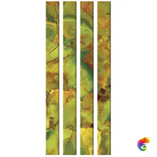 Стеклянный профиль Sicis You Glass  Green 26,2 x 300 x 6 мм