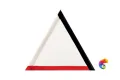 Керамическая плитка Petracers Triangolo Pennellato Grigio-Nero-Rosso 17x17