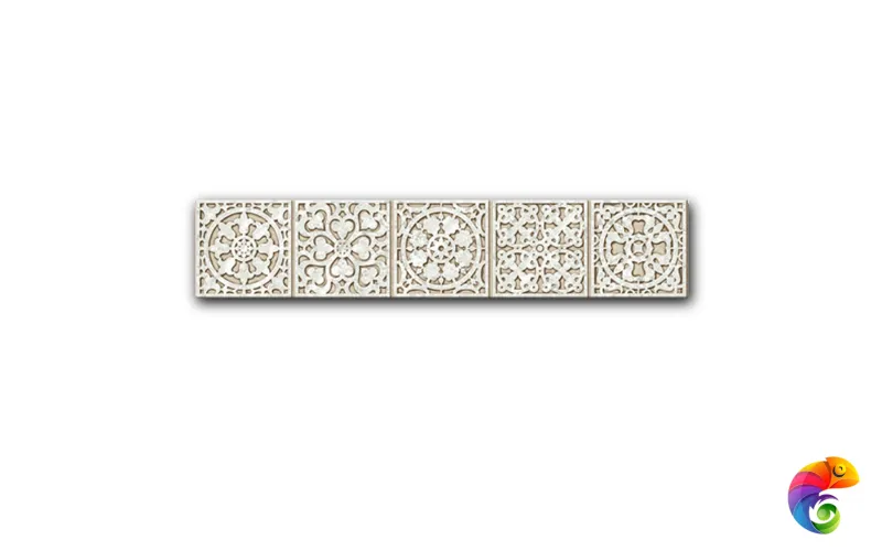 Керамогранит Polis Domus Aurea Listello  Perlage Matt 8,5x45
