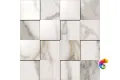 Керамогранит Италон Шарм Эво Калакатта Мозаика 3D Патинированный 30x30