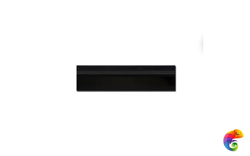 Бордюр Petrachers Gran Gala Battiscopa Nero 8x31,5