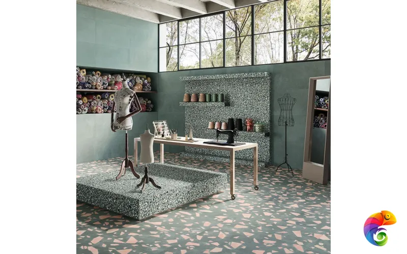 Керамогранит Ergon Medley Green Rock 60x60x0,95