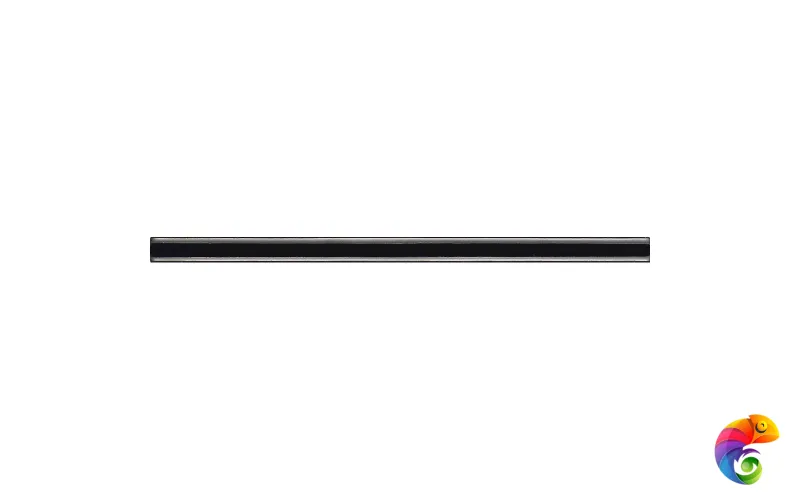 Бордюр Ceramiche Grazia Formae Coprispigolo Ebony 1,2x26