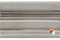 Бордюр Ceramiche Grazia Epoque Terminale Pitti Diamantato Grey Craquele 12x20