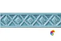 Бордюр Ceramiche Grazia Amarcord Igea Pavone Matt 5x20