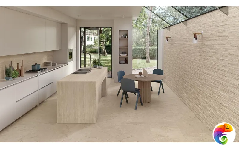 Ergon Керамогранит Portland Stone Cross Cut Sand 60x120х0,9 Nat