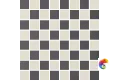 Мозаика Ceramiche Grazia Retro2 Mosaico Coal-Moon 30x30