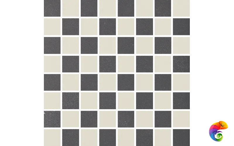 Мозаика Ceramiche Grazia Retro2 Mosaico Coal-Moon 30x30
