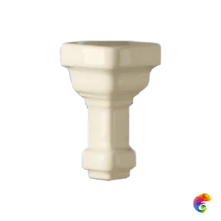 Вставка Ceramiche Grazia Essenze Angolo Esterno Capitello Primula 3x7,5