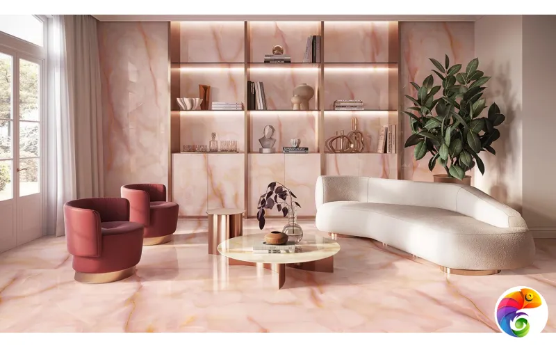 Керамогранит Emil Tele Di Marmo Pure Onyx Malva Lappato 120x278x0,65