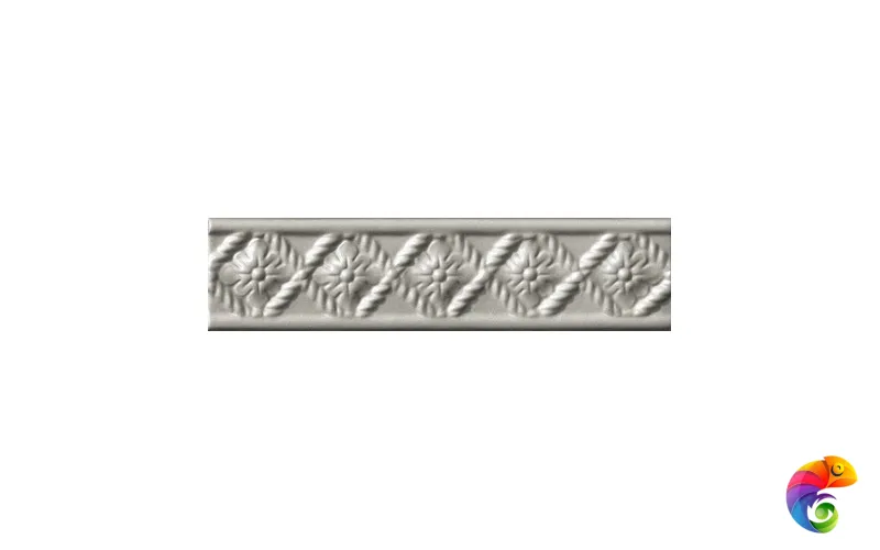Бордюр Ceramiche Grazia Amarcord Igea Fumo Matt 5x20