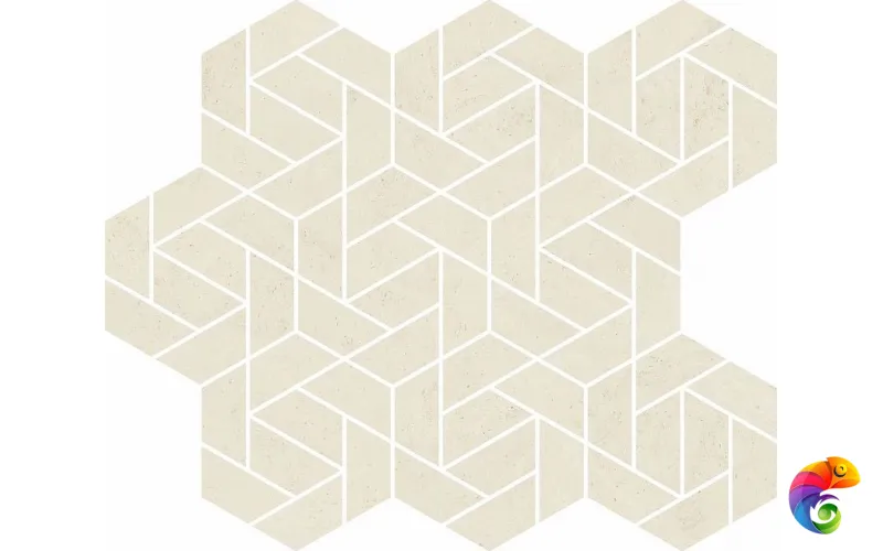 Керамогранит Italon Metropolis Mosaico Icon Royal Ivory 28,6x34,7