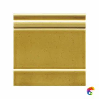 Плинтус Ceramiche Grazia Epoque Zoccolo Diamantato Mustard Craquele 20x20