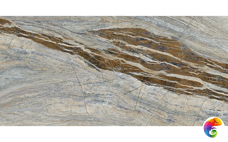 Керамогранит Apavisa Ocean Blue Polished 160x320