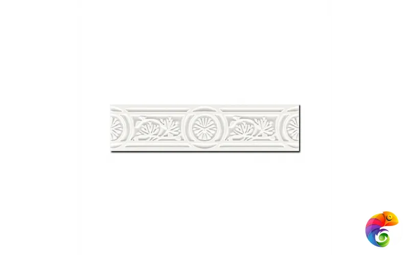 Бордюр LaDiva Сeramiche Anna Listello Ancona Latte Lucido 7,5x30